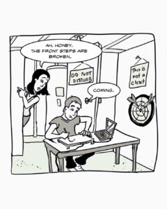 drawing as the house falls apart1