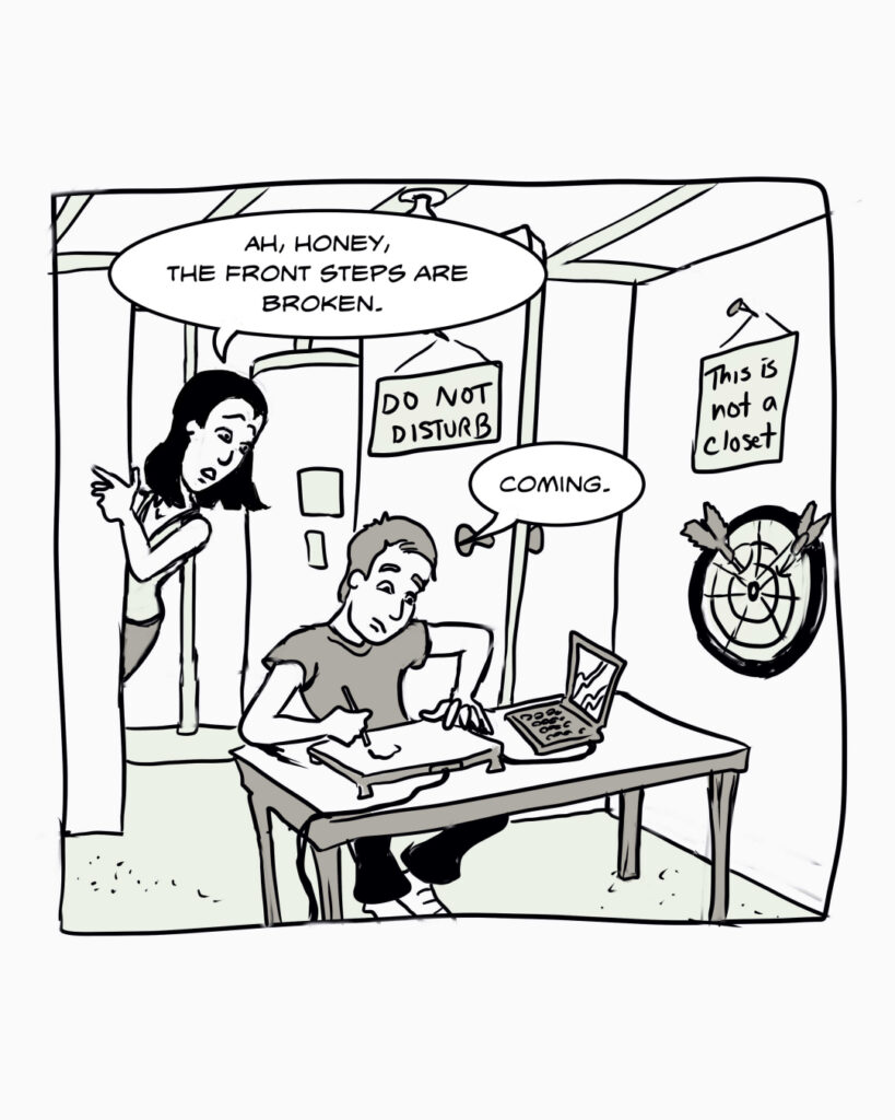 drawing as the house falls apart1